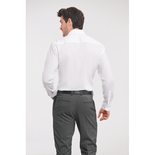 Russell | La chemise à manches longues pour hommes n'a pas besoin de repassage